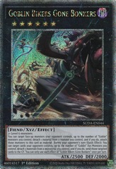 Goblin Bikers Gone Bonkers - SUDA-EN044 - Quarter Century Secret Rare - 1st Edition